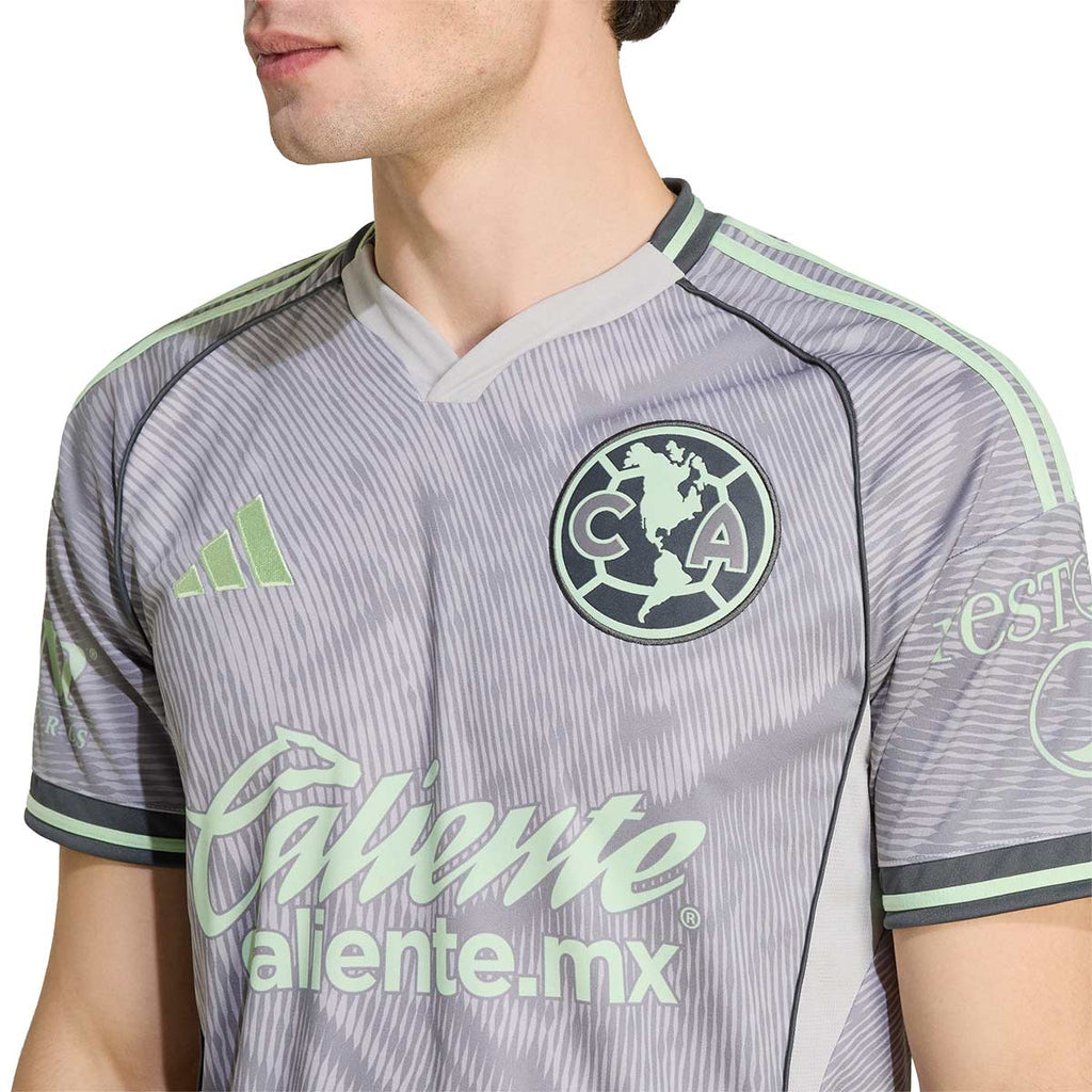ADIDAS CLUB AMERICA 2025/2026 THIRD REPLICA JERSEY - GREY TWO