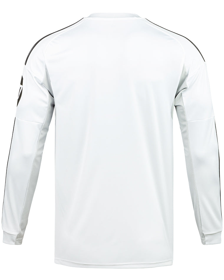 ADIDAS REAL MADRID 2025/2026 HOME REPLICA LONG SLEEVE JERSEY - WHITE