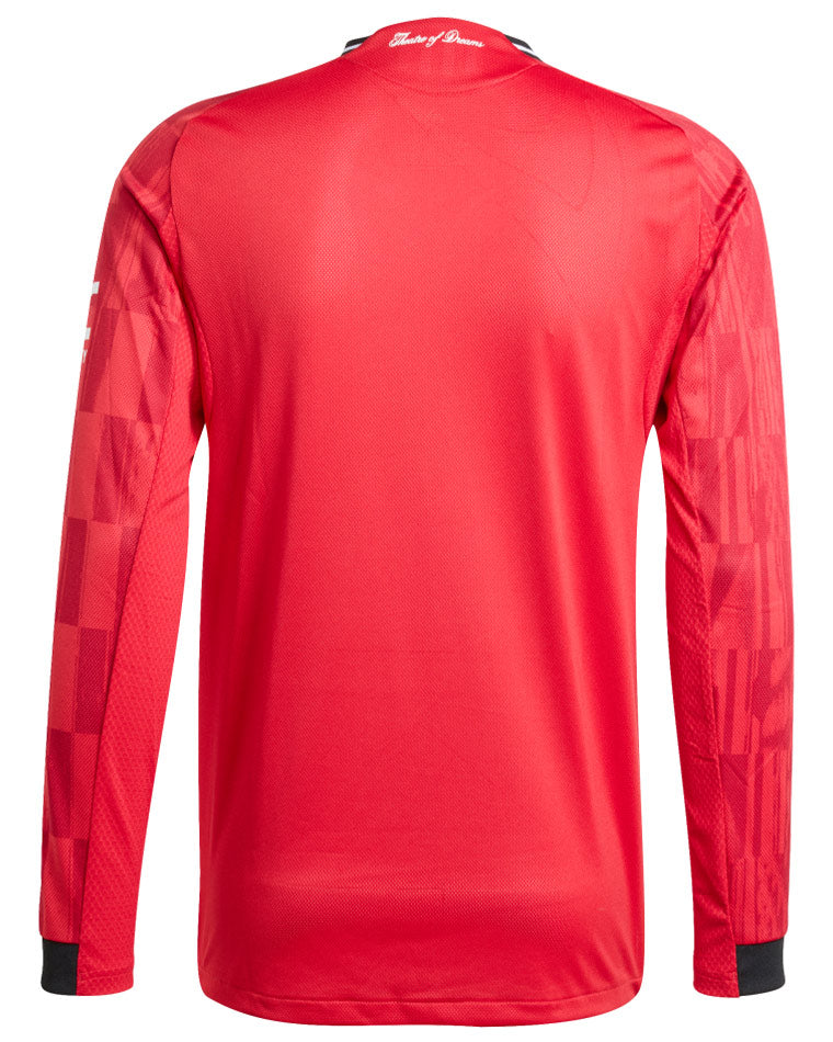 ADIDAS MAN UTD 2025/2026 HOME PLAYER LONG SLEEVE JERSEY - MUFC RED