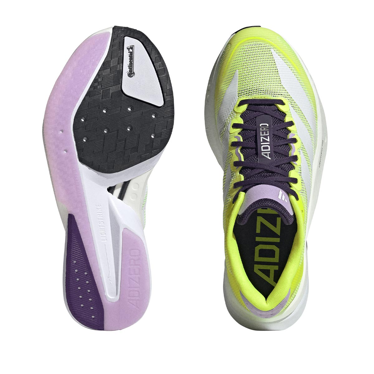 Adidas W Adizero Boston 13 Syello Ftwwht Powplu
