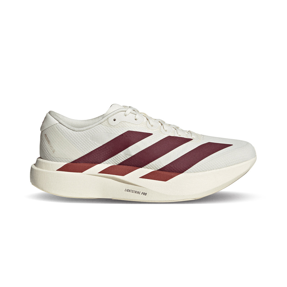 Adidas M Adizero Evo Sl Woven Owhite Maroon Mysred