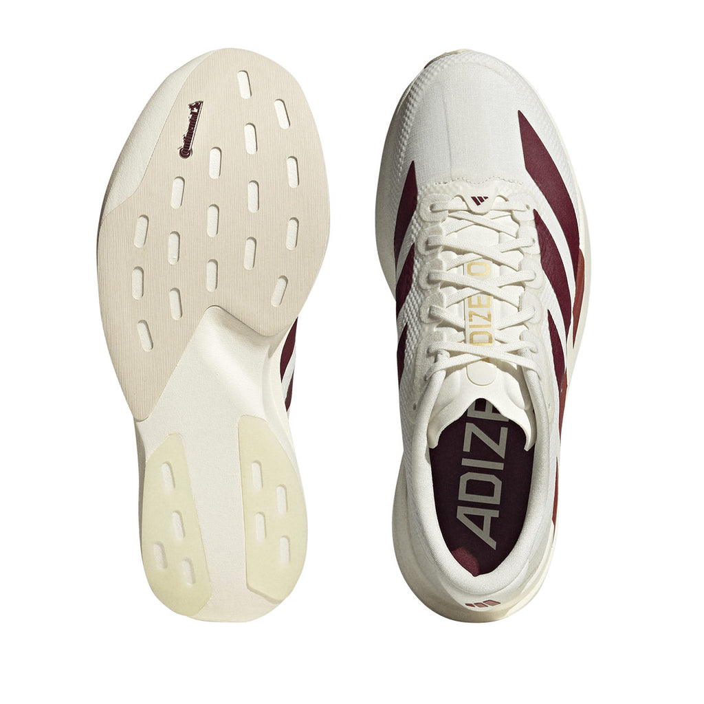 Adidas M Adizero Evo Sl Woven Owhite Maroon Mysred