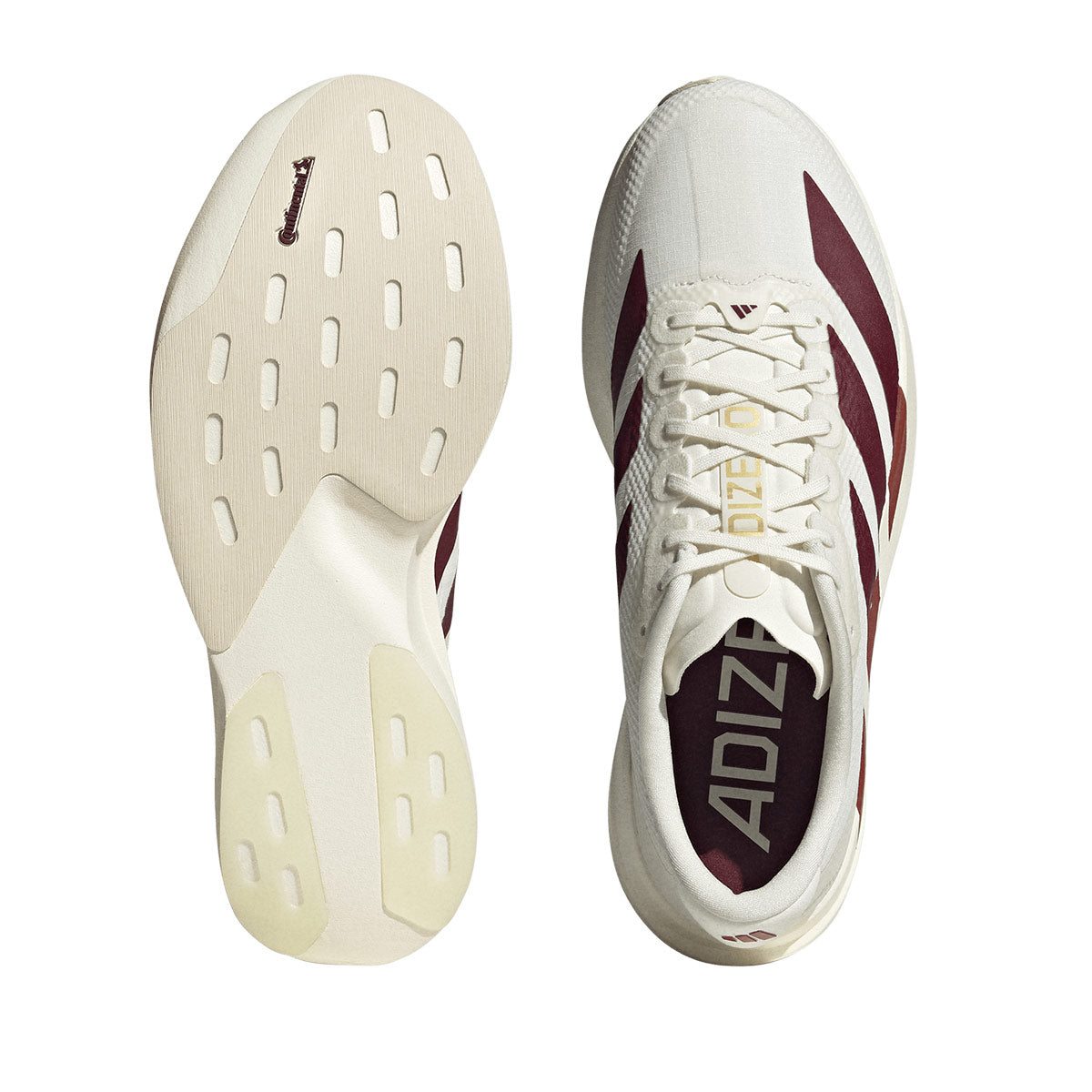 Adidas M Adizero Evo Sl Woven Owhite Maroon Mysred