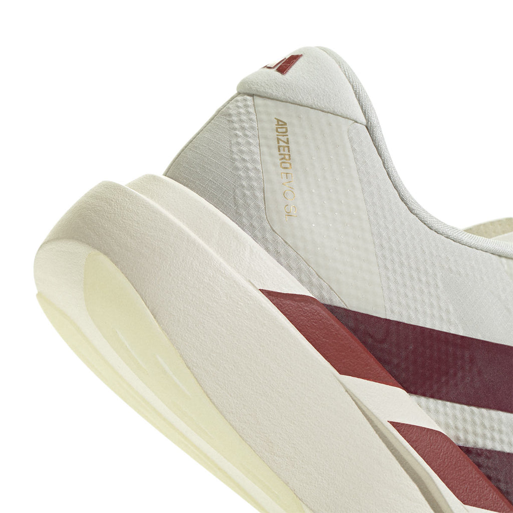 Adidas M Adizero Evo Sl Woven Owhite Maroon Mysred