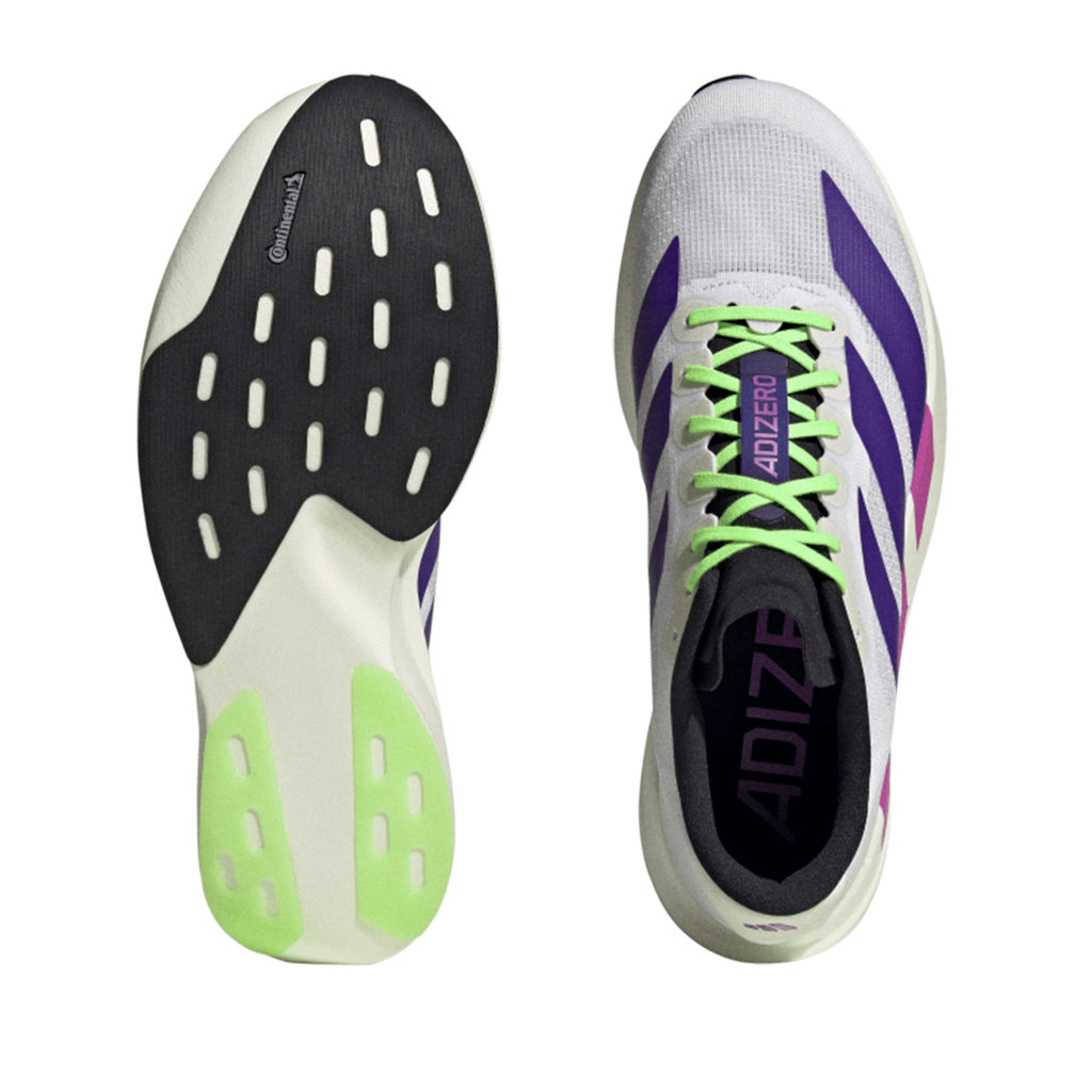 Adidas M Adizero Evo Sl Ftwwht Cpurpl Limbur