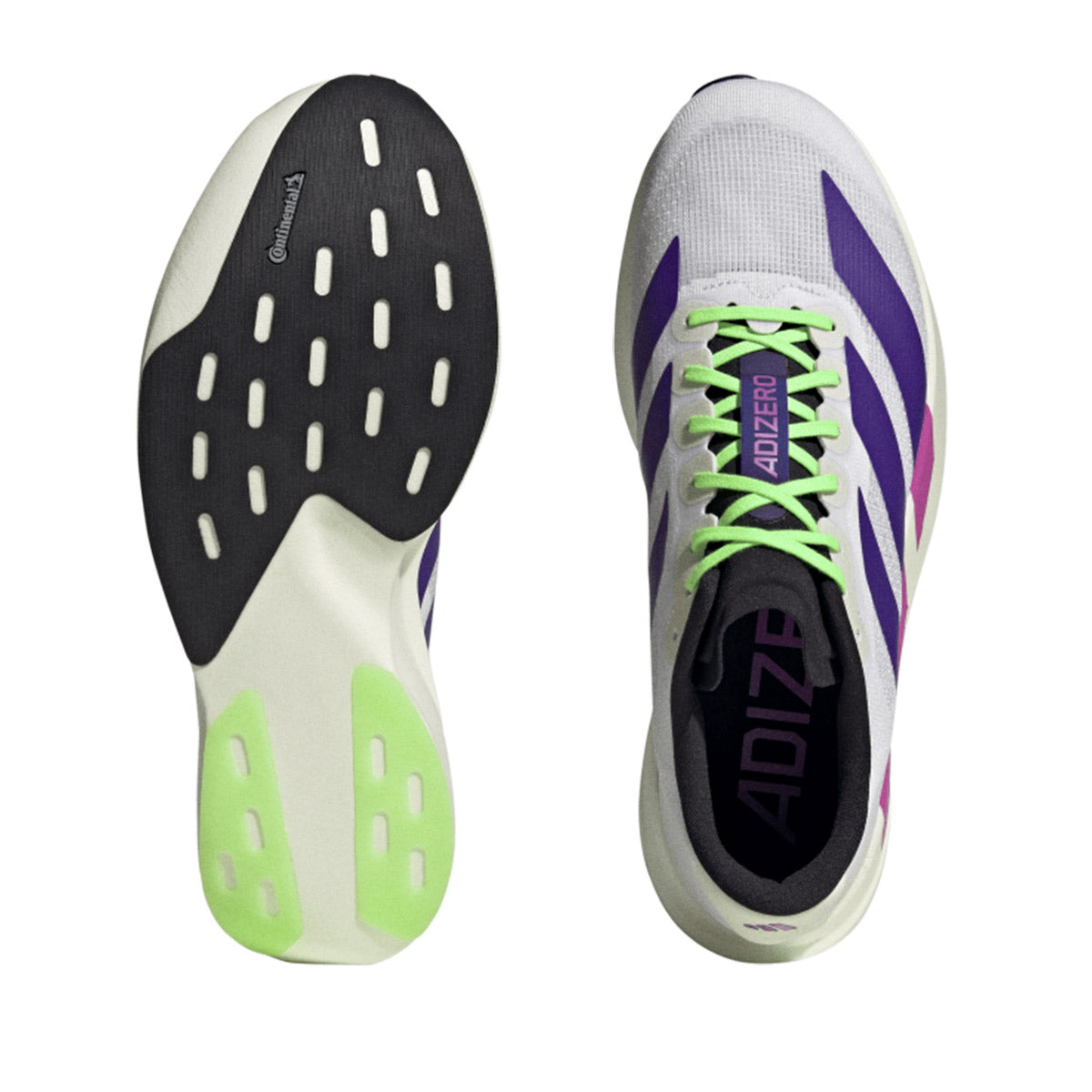Adidas M Adizero Evo Sl Ftwwht Cpurpl Limbur