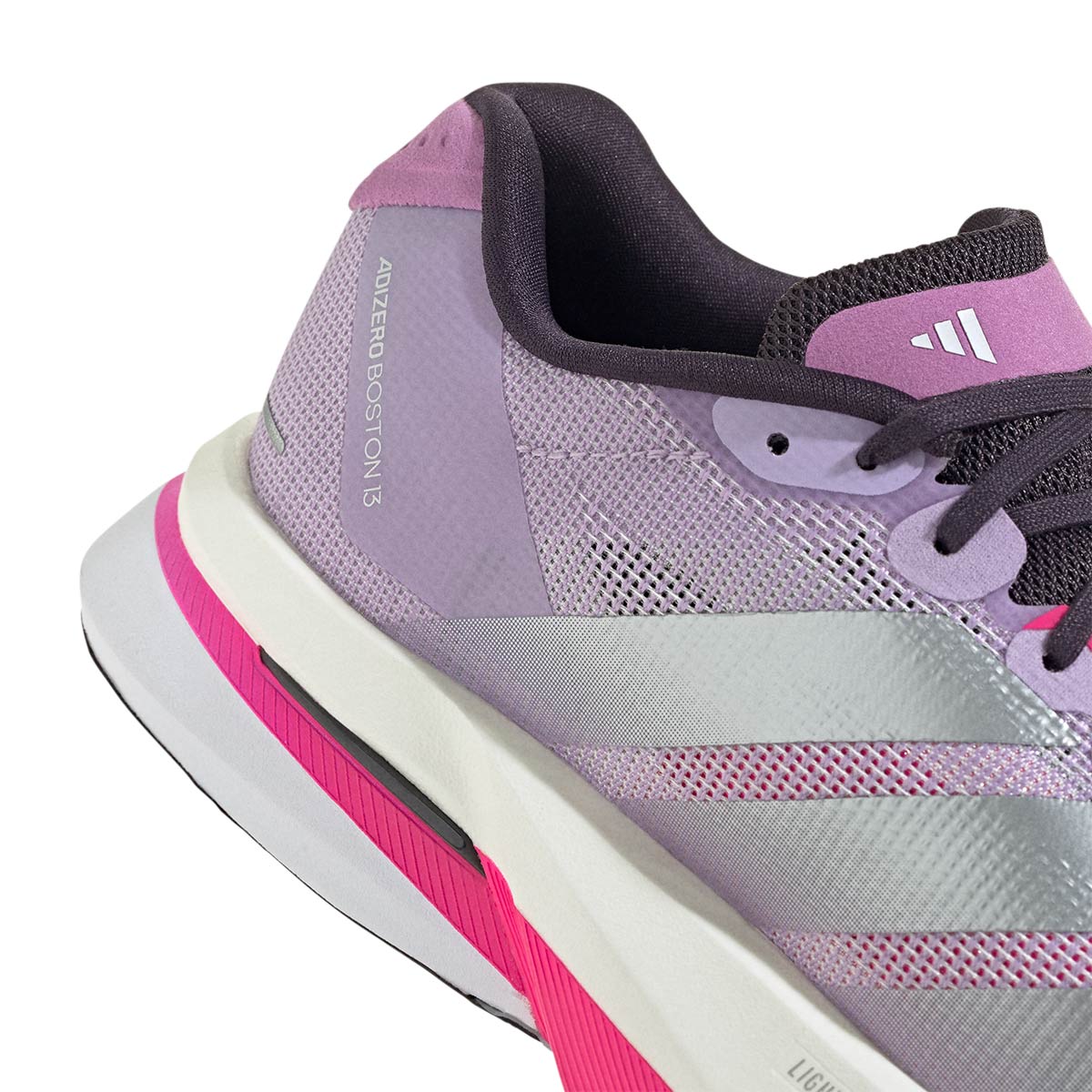 Adidas W Adizero Boston 13 Powplu Silvmt Shopnk