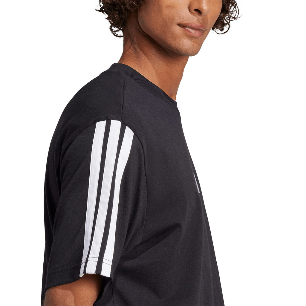 Adidas M Essentials 3 Stripes Single Jersey Tee