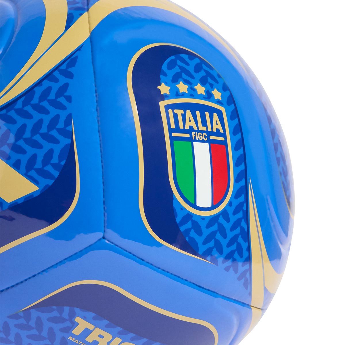 ADIDAS TRIONDA ITALY HOME CLUB BALL - HIRES BLUE/VICTORY BLUE/HAZY BEIGE