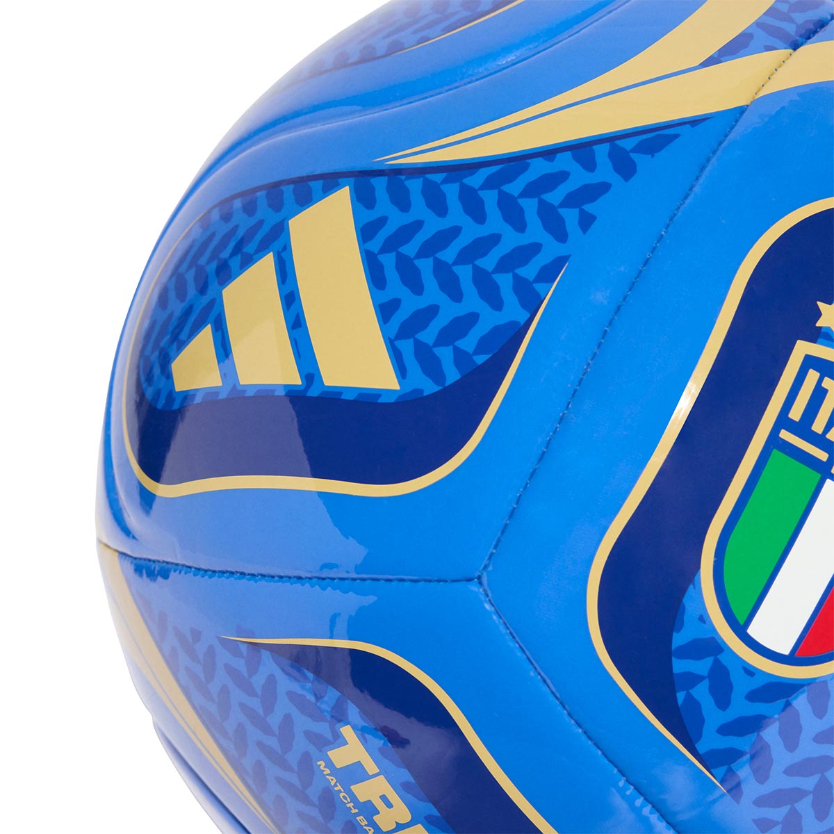 ADIDAS TRIONDA ITALY HOME CLUB BALL - HIRES BLUE/VICTORY BLUE/HAZY BEIGE