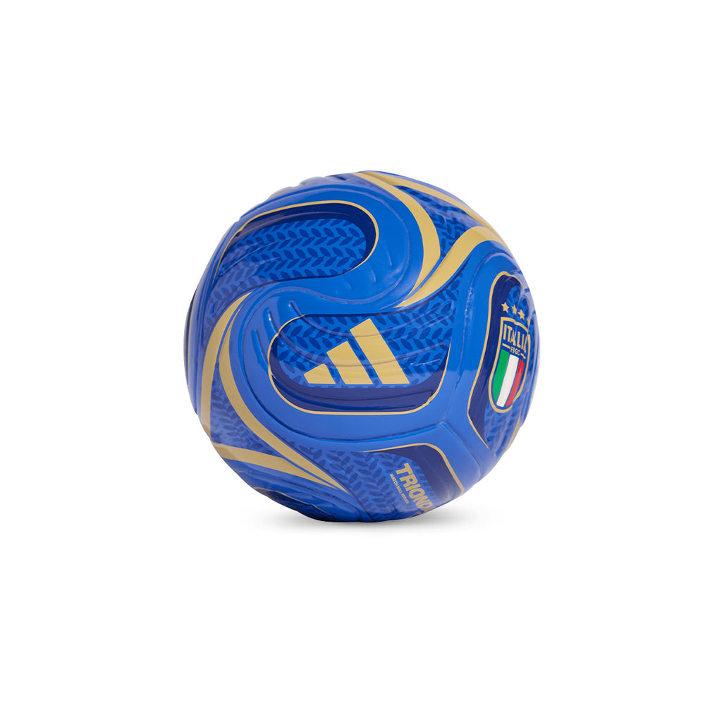 ADIDAS TRIONDA ITALY HOME MINI BALL - HIRES BLUE/VICTORY BLUE/HAZY BEIGE