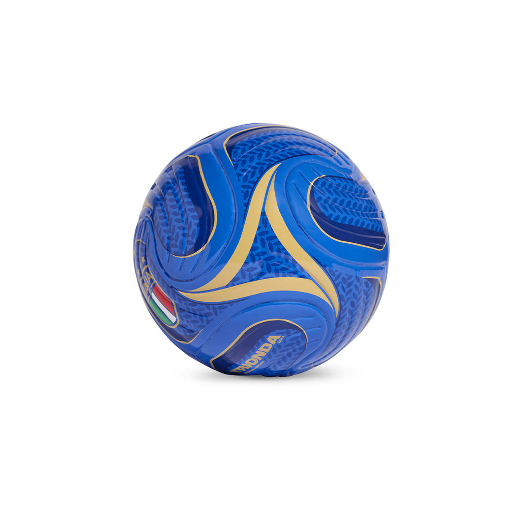 ADIDAS TRIONDA ITALY HOME MINI BALL - HIRES BLUE/VICTORY BLUE/HAZY BEIGE
