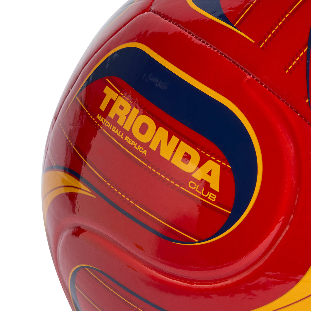 ADIDAS TRIONDA SPAIN HOME CLUB BALL - VIVID RED/TEAM POWER RED/CREW YELLOW