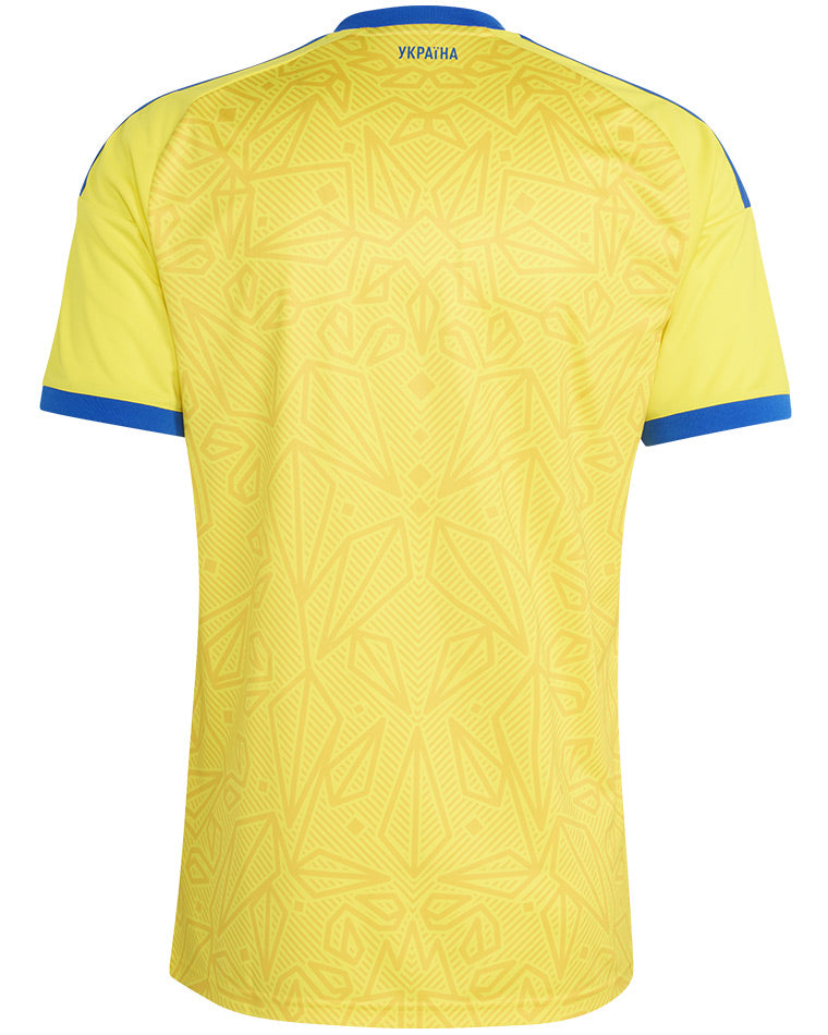 ADIDAS UKRAINE 2026 HOME REPLICA JERSEY - BRIGHT YELLOW