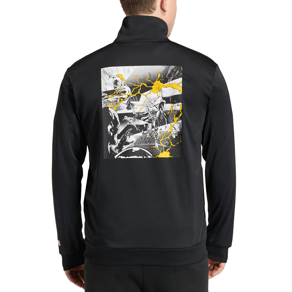 ADIDAS REAL MADRID X MARVEL TRACK TOP - BLACK