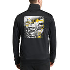 ADIDAS REAL MADRID X MARVEL TRACK TOP - BLACK