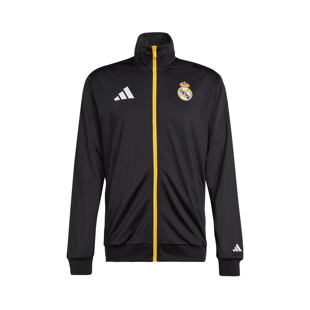 ADIDAS REAL MADRID X MARVEL TRACK TOP - BLACK