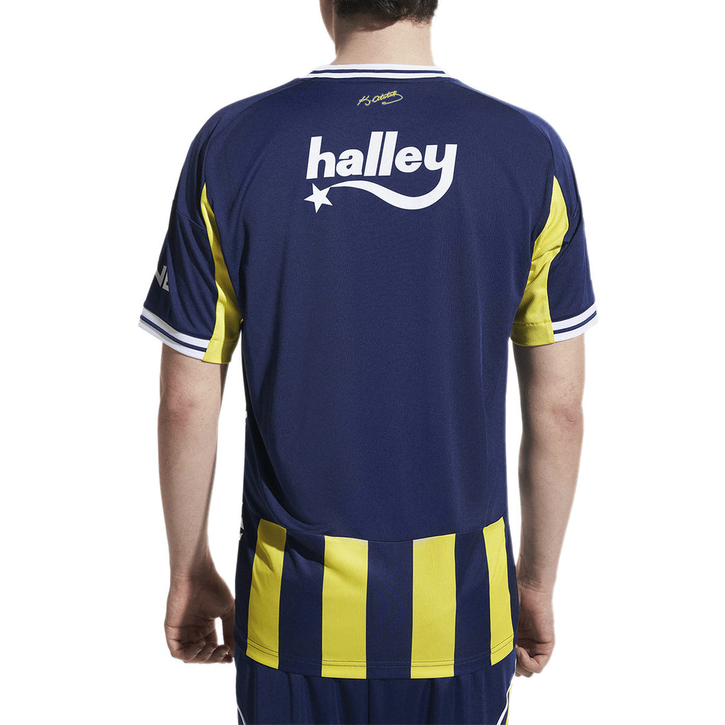ADIDAS FENERBAHCE 2025/2026 HOME REPLICA JERSEY - BRIGHT YELLOW/DARK BLUE