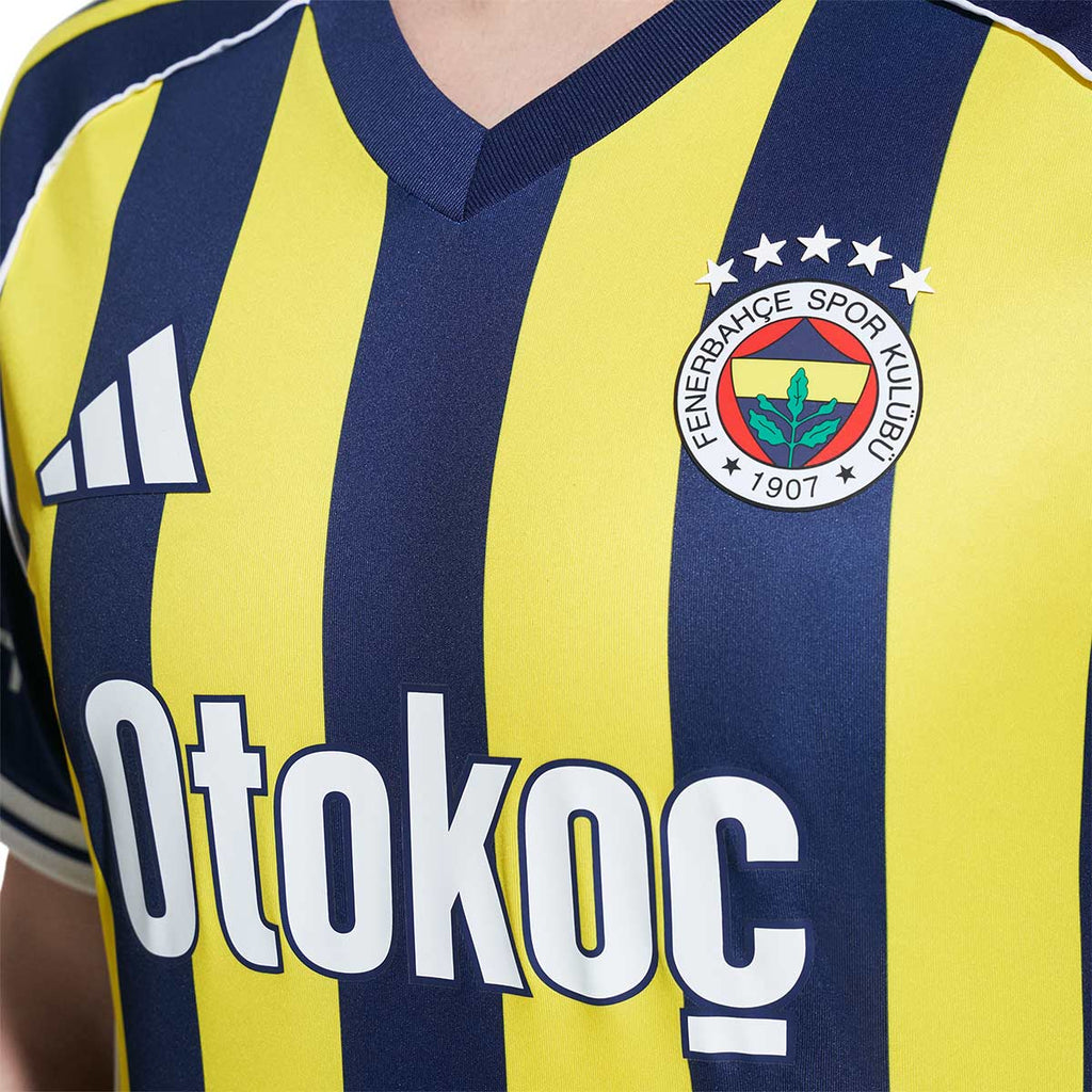 ADIDAS FENERBAHCE 2025/2026 HOME REPLICA JERSEY - BRIGHT YELLOW/DARK BLUE