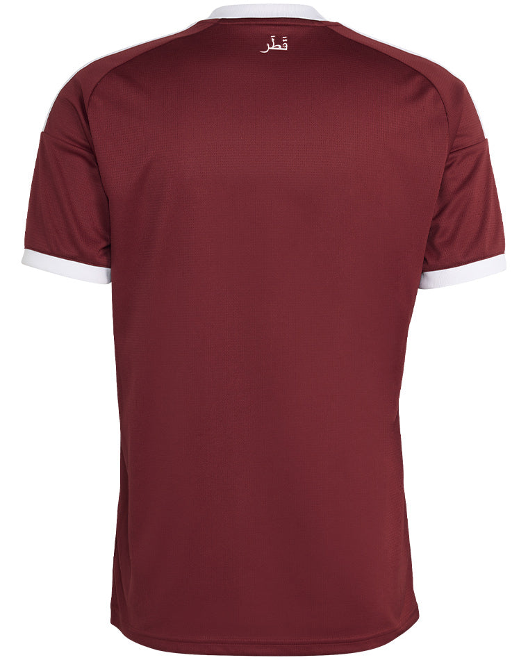 ADIDAS QATAR 2026 HOME REPLICA JERSEY - NOBLE MAROON