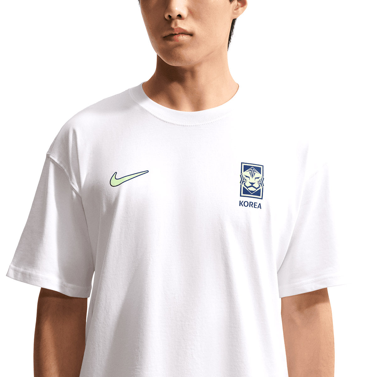 NIKE SOUTH KOREA 2026 CREST WORLD CUP TEE - WHITE