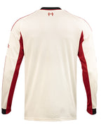 ADIDAS LIVERPOOL 2025/2026 AWAY REPLICA LONG SLEEVE JERSEY - WONDER WHITE