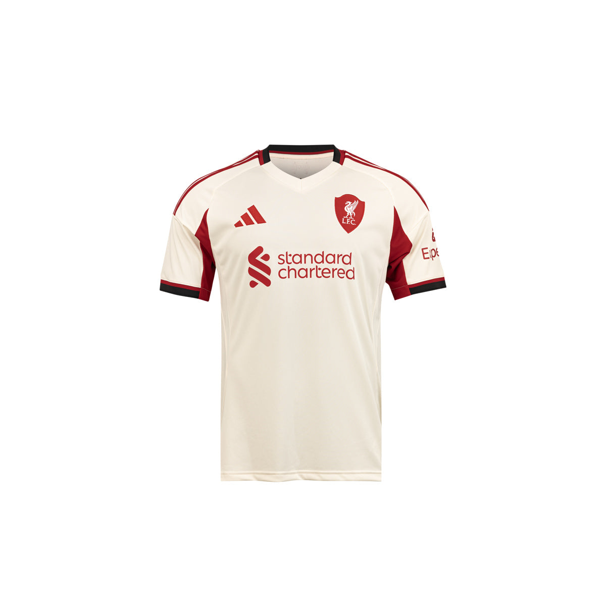 ADIDAS LIVERPOOL 2025/2026 AWAY KIDS JERSEY - WONDER WHITE