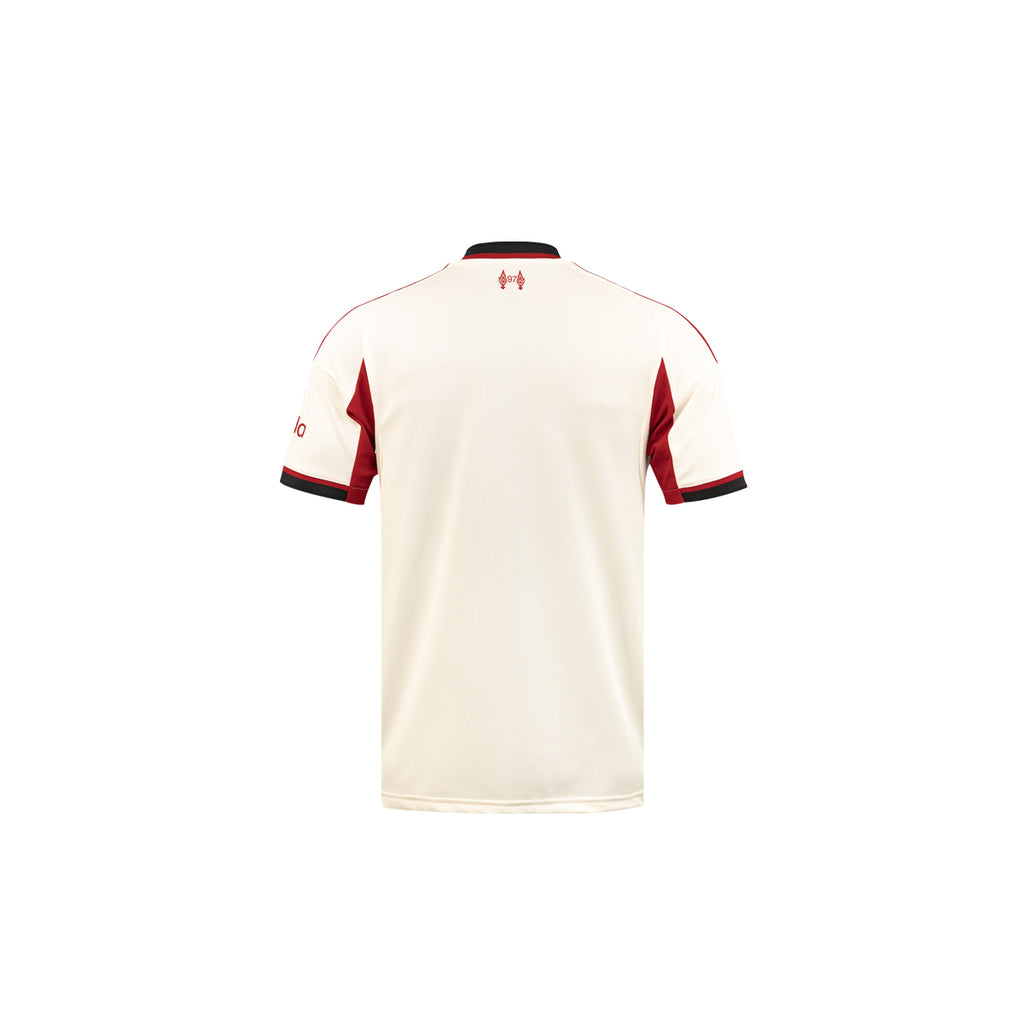 ADIDAS LIVERPOOL 2025/2026 AWAY KIDS JERSEY - WONDER WHITE