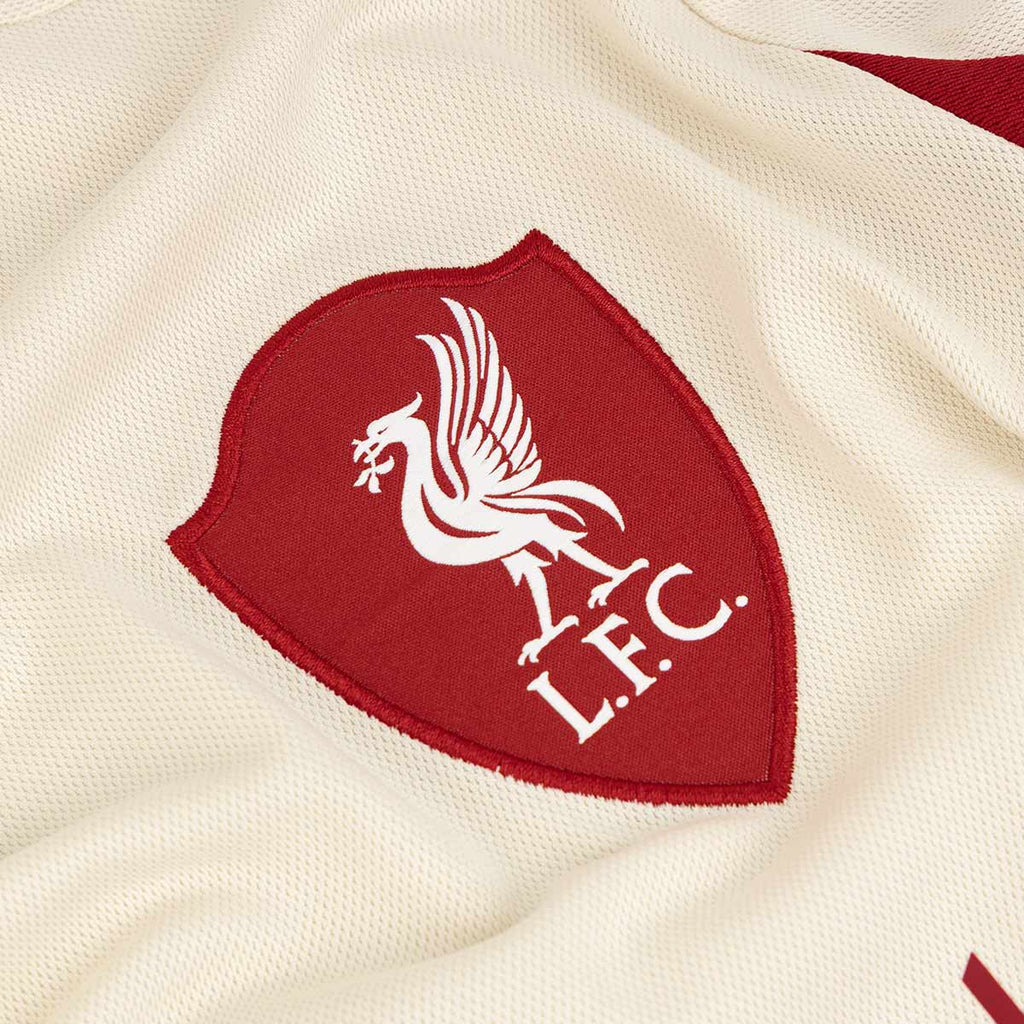 ADIDAS LIVERPOOL 2025/2026 AWAY KIDS JERSEY - WONDER WHITE