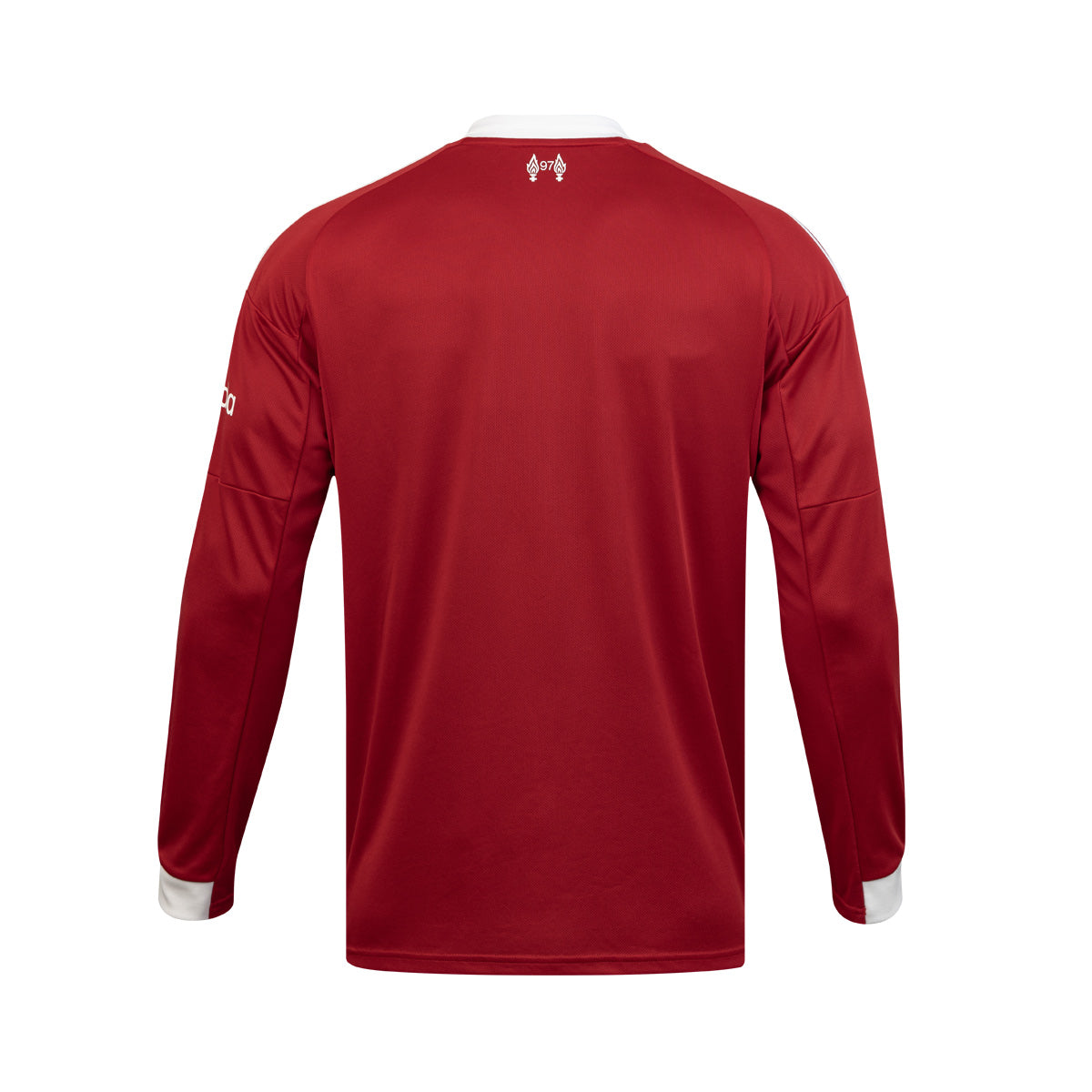 ADIDAS LIVERPOOL 2025/2026 HOME REPLICA LONG SLEEVE JERSEY - STRAWBERRY RED