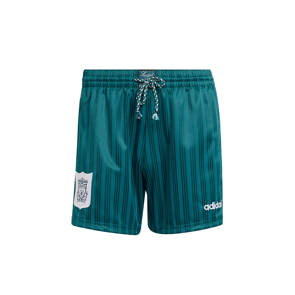 ADIDAS LIVERPOOL 1995 AWAY SHORTS - RICH GREEN