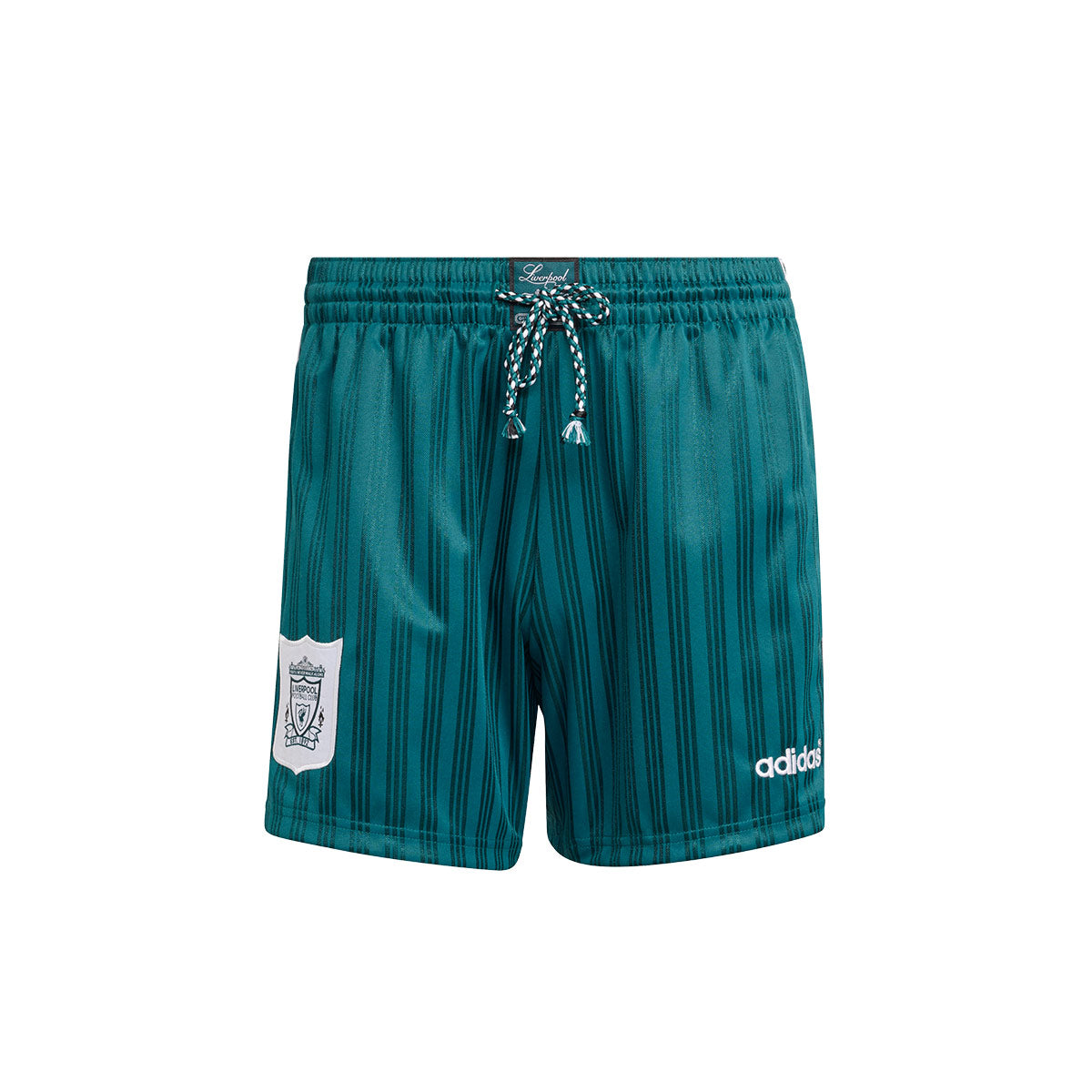 ADIDAS LIVERPOOL 1995 AWAY SHORTS - RICH GREEN