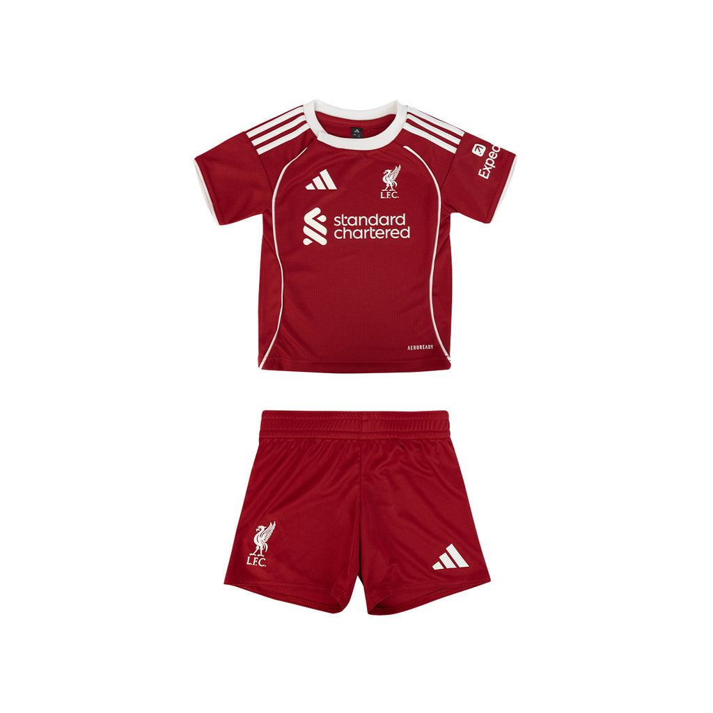 ADIDAS LIVERPOOL 2025/2026 HOME BABY JERSEY - STRAWBERRY RED/STRAWBERRY RED