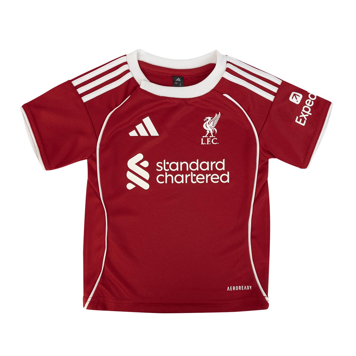 ADIDAS LIVERPOOL 2025/2026 HOME BABY JERSEY - STRAWBERRY RED/STRAWBERRY RED