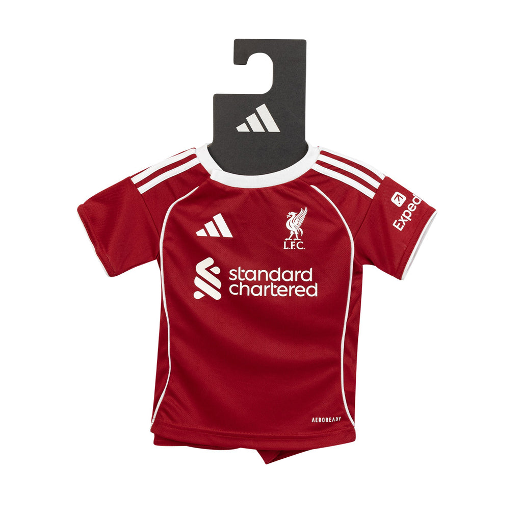 ADIDAS LIVERPOOL 2025/2026 HOME BABY JERSEY - STRAWBERRY RED/STRAWBERRY RED