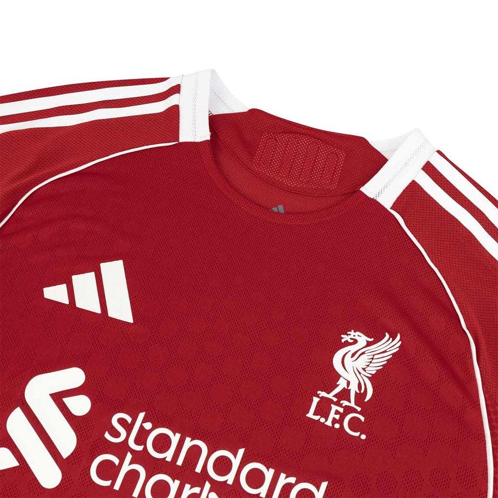 ADIDAS LIVERPOOL 2025/2026 HOME PLAYER JERSEY - STRAWBERRY RED