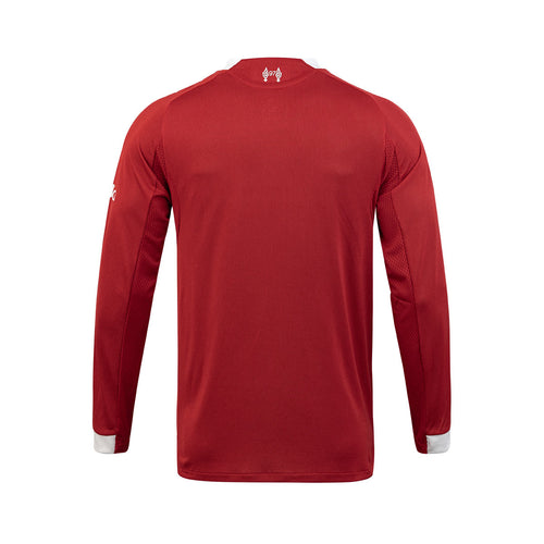 ADIDAS LIVERPOOL 2025/2026 HOME PLAYER LONG SLEEVE JERSEY - STRAWBERRY RED