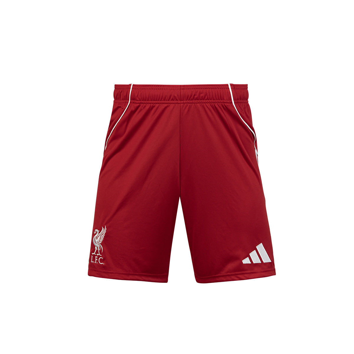 ADIDAS LIVERPOOL 2025/2026 HOME SHORTS - STRAWBERRY RED