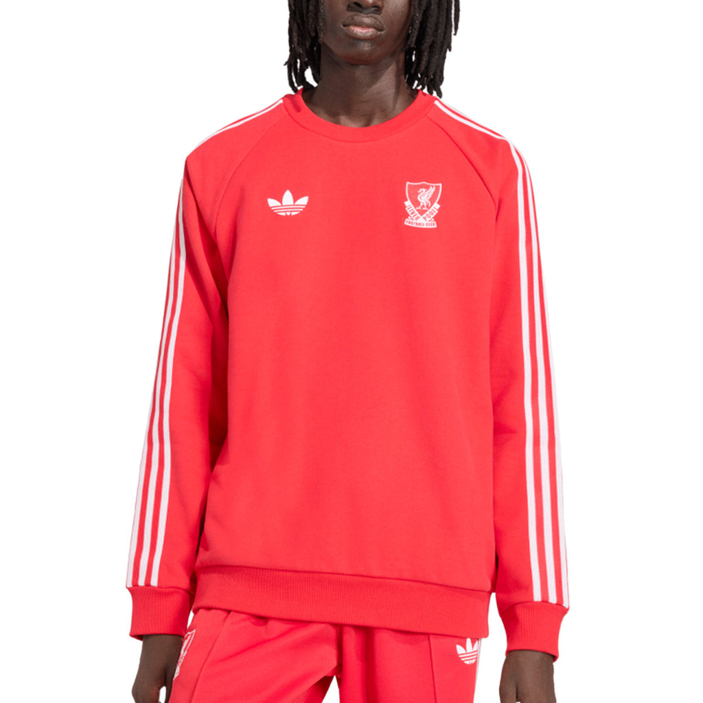 ADIDAS LIVERPOOL OG SWEATSHIRT - PURE RUBY