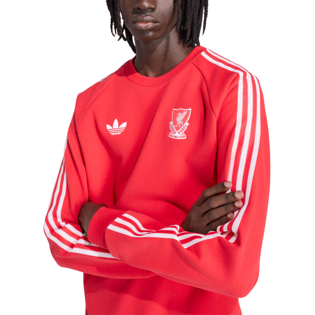 ADIDAS LIVERPOOL OG SWEATSHIRT - PURE RUBY