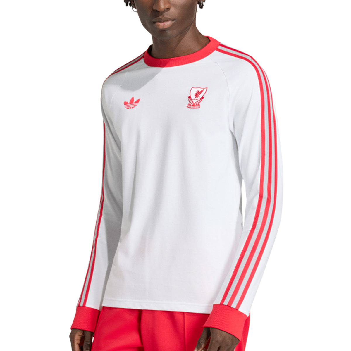 ADIDAS LIVERPOOL OG LONG SLEEVE TEE - WHITE
