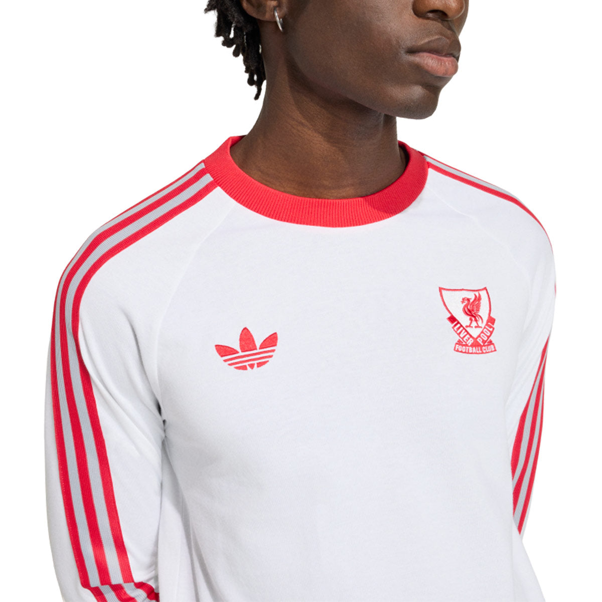ADIDAS LIVERPOOL OG LONG SLEEVE TEE - WHITE