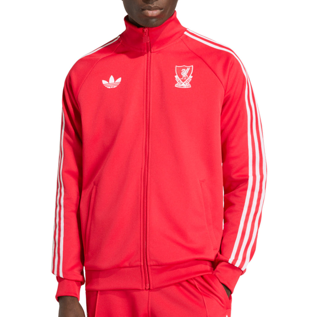ADIDAS LIVERPOOL OG TRACK TOP - PURE RUBY