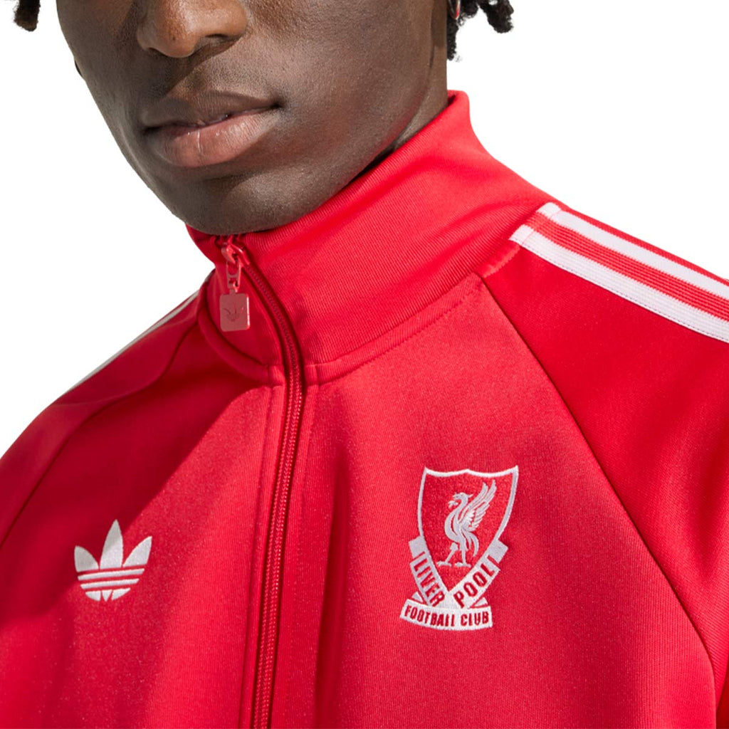 ADIDAS LIVERPOOL OG TRACK TOP - PURE RUBY