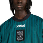 ADIDAS LIVERPOOL 1995 POLY TEE - RICH GREEN