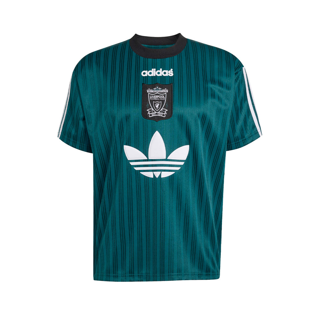 ADIDAS LIVERPOOL 1995 POLY TEE - RICH GREEN