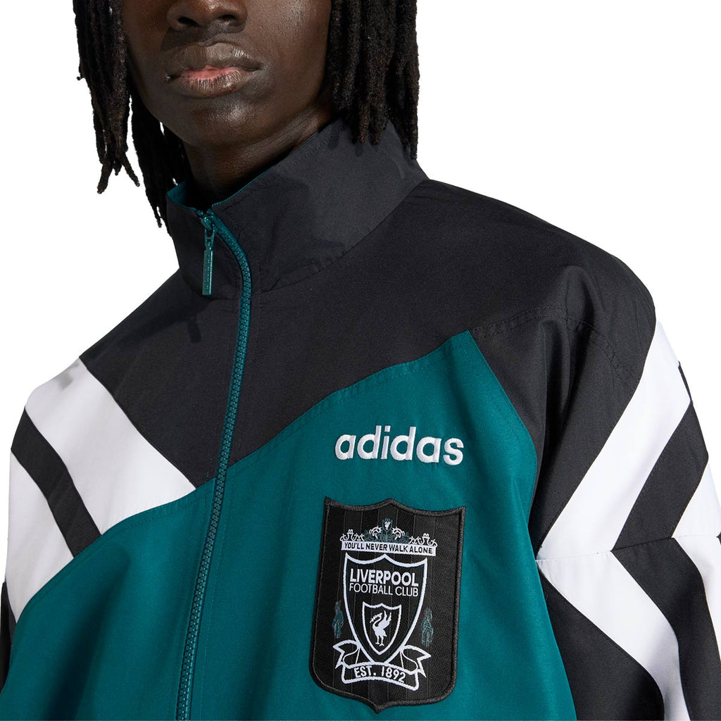 ADIDAS LIVERPOOL 1995 TRACK TOP - RICH GREEN/BLACK