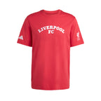ADIDAS LIVERPOOL US TEE - STRAWBERRY RED