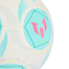 ADIDAS MESSI MINI BALL - WHITE/FLASH AQUA/HALO MINT