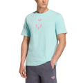 ADIDAS MESSI GRAPHIC TEE - SEMI FLASH AQUA